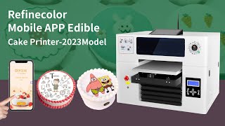 Edible Cake Printer With Mobile APP