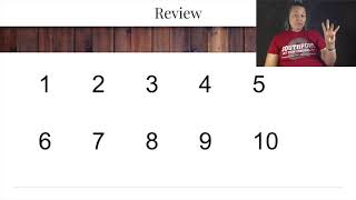 Counting 1 - 20
