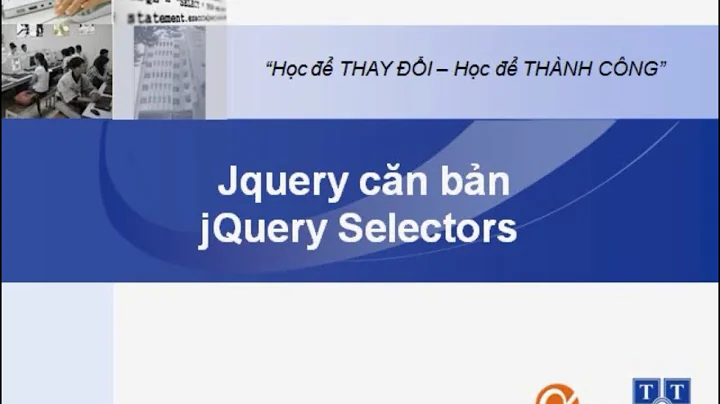 Bài 3. Jquery căn bản_jQuery Selectors.