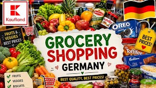 Grocery Shopping in Germany | Kaufland Deals, Prices & Haul🇩🇪