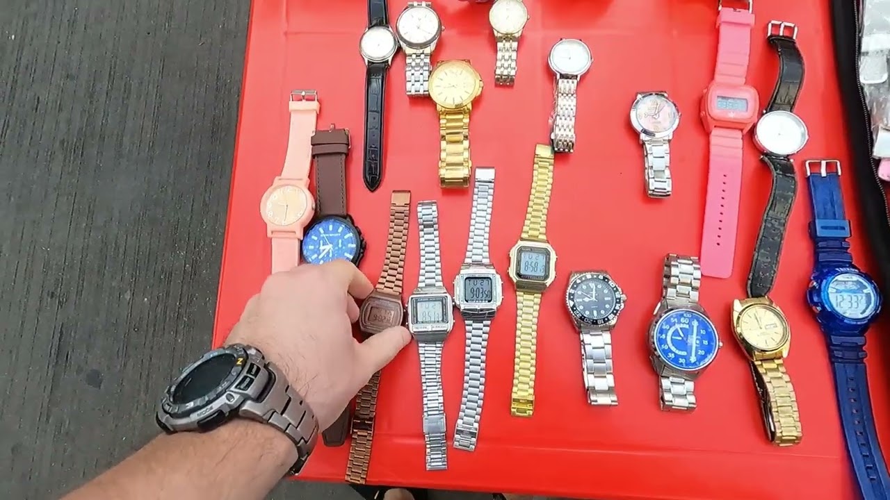 Searching for treasure at the Flea market in Petaling Street, Kuala Lumpur