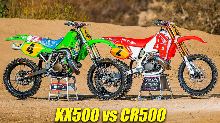 Kawasaki KX500 VS Honda CR500 - Motocross Action Magazine