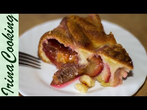 Вкусный Пирог со Сливами и Маскарпоне  Нежный Сливовый Пирог  Ирина Кукинг