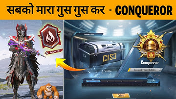 DAY 1 🇮🇳 PLATINUM TO CONQUEROR 🔥 C1S3 - SAMSUNG,A3,A5,A6,A7,J2,J5,J7,S5,S6,S7,59,A10,A20,A30,A50