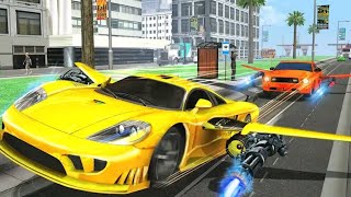 Flying Robot Car Transform Oyunu - Uçan Robot Araba Transformers screenshot 4