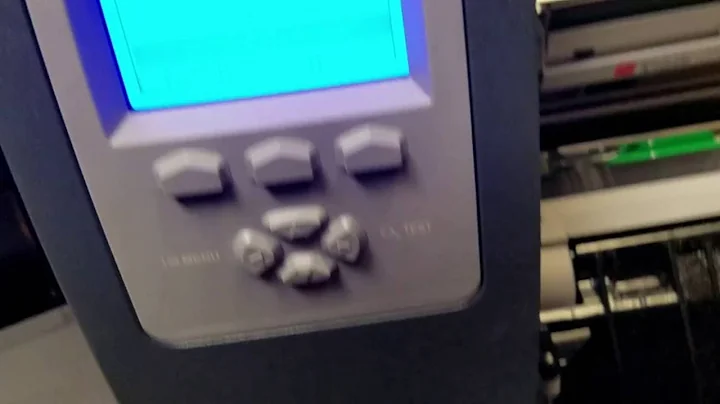 Datamax Mark II MANUAL Media Calibration with Gap