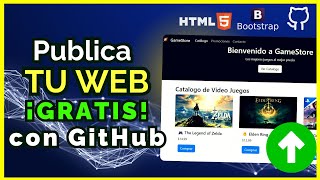 ✅ How to Publish Your Website on GitHub Pages for FREE 🌐 (HTML + Bootstrap)