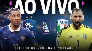 FRANÇA X ITÁLIA (PRÉ-JOGO + NARRAÇÃO + PÓS-JOGO) | NATIONS LEAGUE