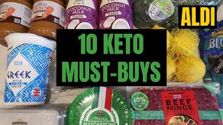 10 MUST-BUY KETO Foods at ALDI Low Carb Grocery Haul