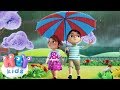 Chuva, Chuva vá Embora ☂ Canções infantis | HeyKids - Música infantil