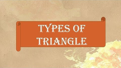 Math - Types of Triangle in English / Hindi / Punjabi