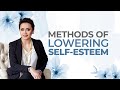 Methods of lowering self-esteem - Anna Boginskaya