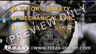 Carburetor Synchronization for Rotax Engine