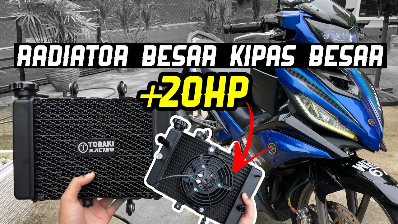 LC135 | Radiator Besar Kipas Besar Harga Bajet RM299! Engine Sejuk ...