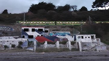 IE 8300 Class Dart Train number 8325 - Killiney Coast, Dublin