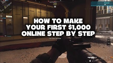 How to make your first $1,000 online in 2025 ( working right now )