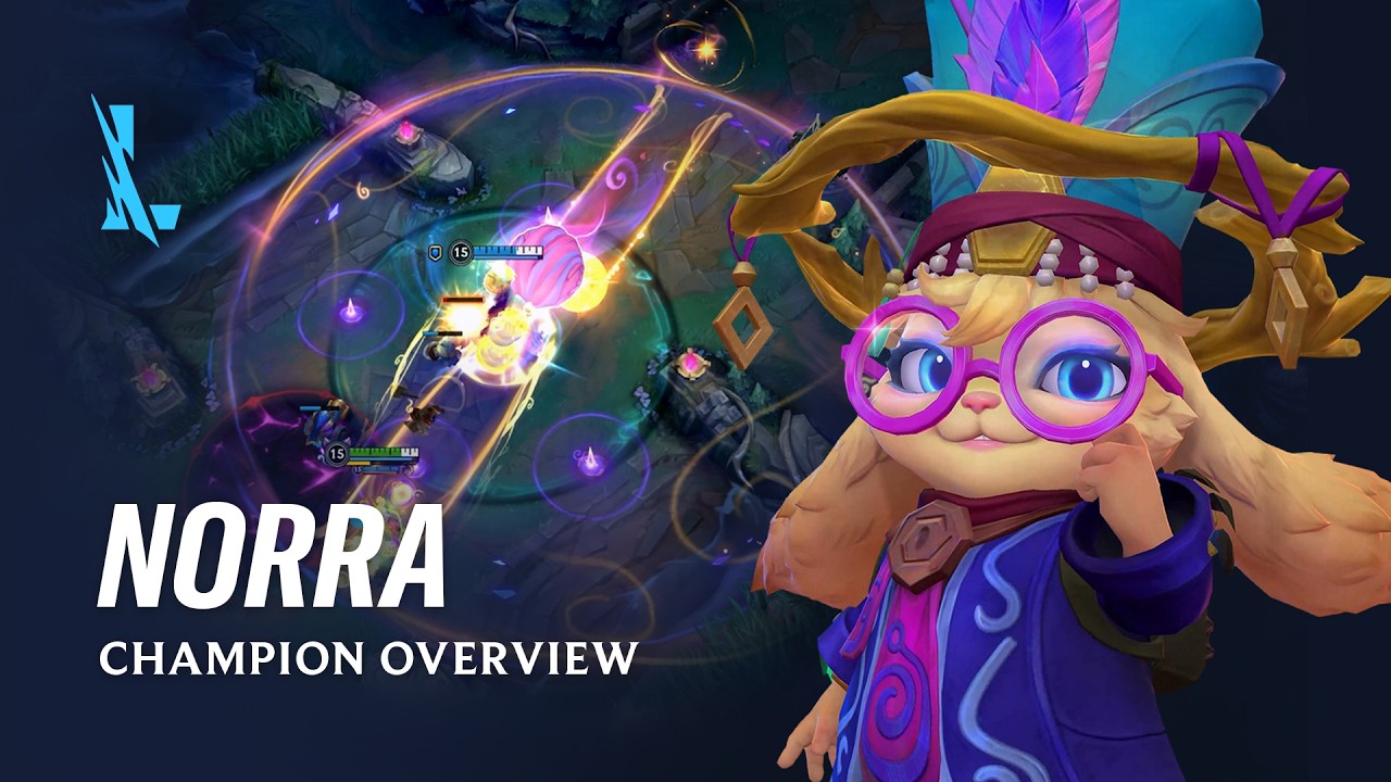Norra Champion Overview | Gameplay - League of Legends: Wild Rift