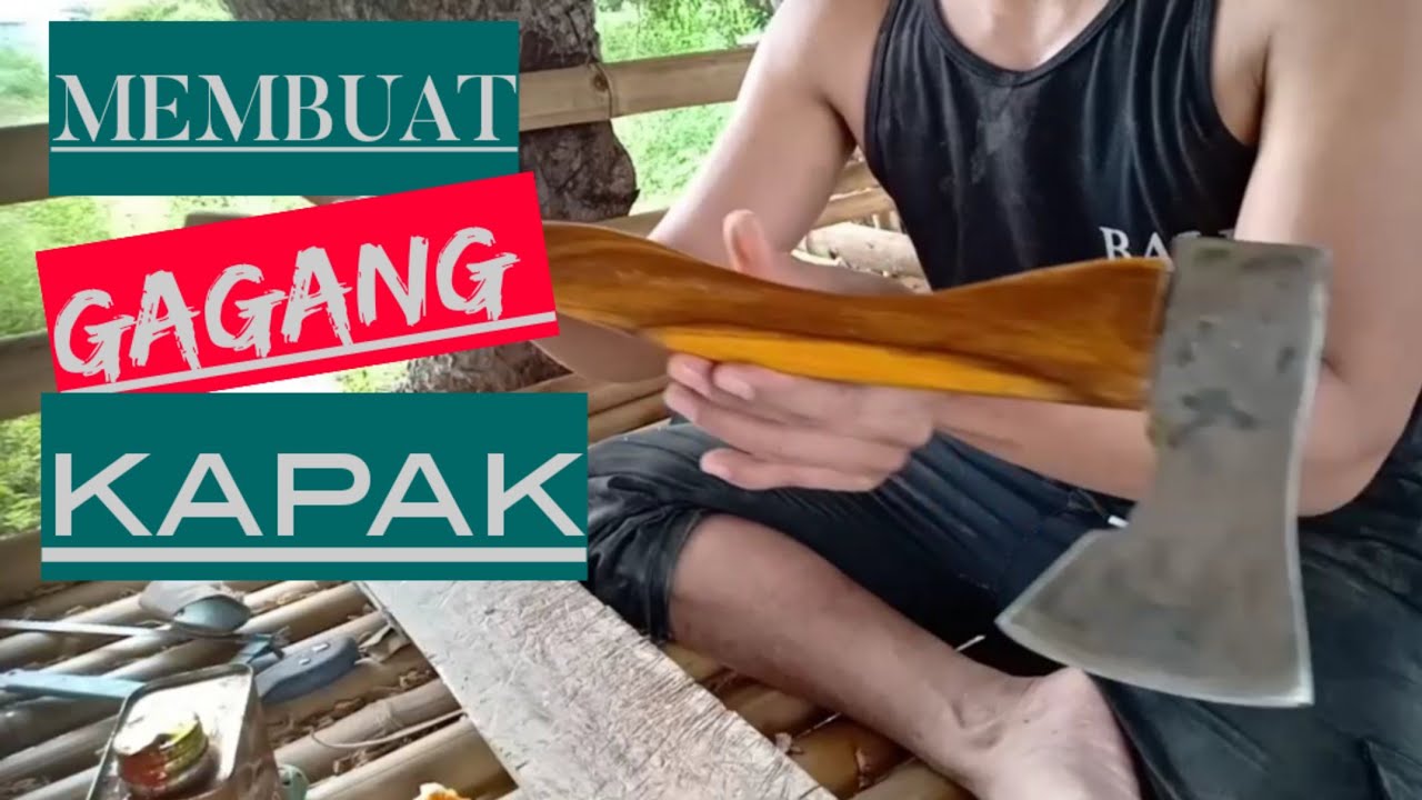 CARA MEMBUAT GAGANG KAPAK DARI  LIMBAH  KAYU  YouTube