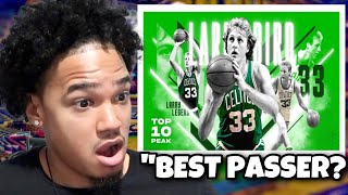 LeBron SUPERFAN First Time Reacting To Larry Bird's ULTIMATE Mixtape!
