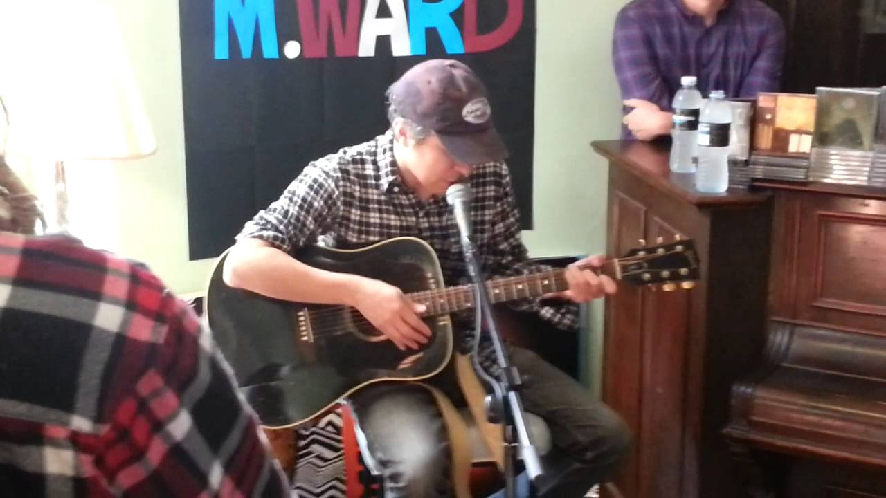 M. Ward - Solo Acoustic Instore Gig @ Jet Black Cat Music