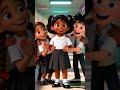 Lasst uns zur Schule gehen - Let’s Go to School | Rhymes for Children's | Galatta Kids | Shorts