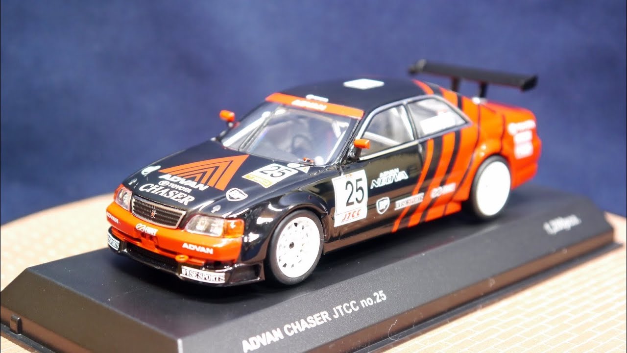 京商 アドバン チェイサーJTCC仕様 KYOSHO ADVAN CHASER JTCC No.25
