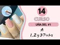 CURSO| CLASE #14/ UÑA DEL #1 APLICACIÓN DE ACRÍLICO a una, dos y tres PERLAS