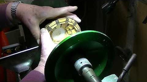 Making a segmented vessel with varying sized spacers and segments