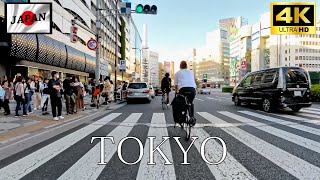 От Синдзюку до Икэбукуро | Исследуем Токио на велосипеде | 4K Japan Travel
