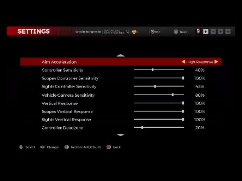 H1z1 Best Settings For Ps4 Aim Like 4 Youtube