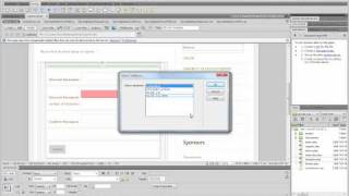 MU130 - Login Part 05 - Dreamweaver CS5.5 - Setting up a database connection
