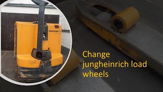Jungheinrich truck wheel replacement