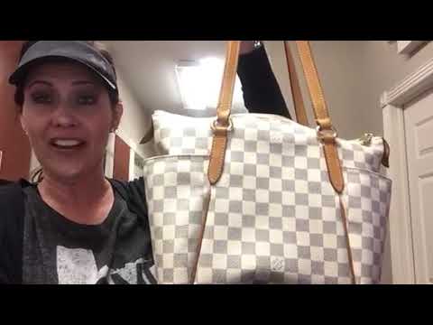 LOUIS VUITTON Damier Ebene Totally PM Tote Bag