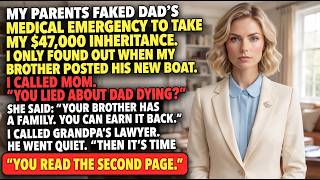 My Parents Faked Dad’s Emergency—Then the Lawyer Mentioned Page Two News