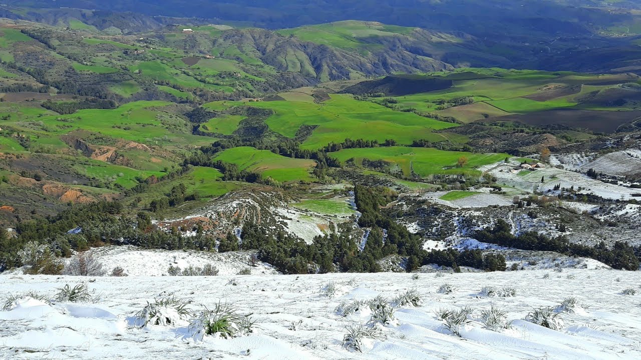 عين الروى - سطيف .. ثلوج 2021