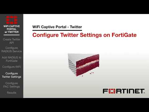 FortiGate Cookbook   Social WiFi Captive Portal with FAC 4 0