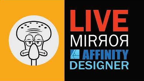 Teknik Live Mirror di Affinity Designer