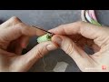 How to add a new thread (single crochet, bead crocheting)