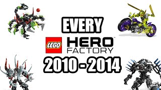 : EVERY LEGO HERO FACTORY SET 2010  2014 (LEGO HERO FACTORY EVOLUTION)
