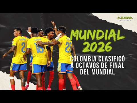 ⁣Colombia venció a Ghana 1-0 y clasificó a octavos de final del Mundial