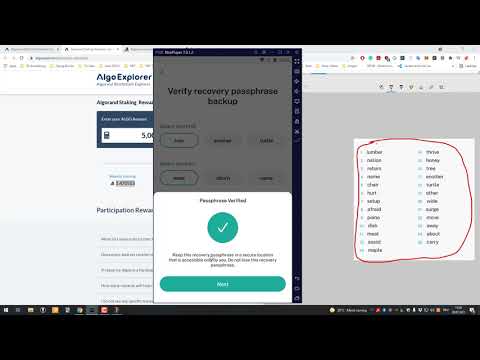 Memulai dengan Dompet Algorand dan Hadiah Staking [HowTo]