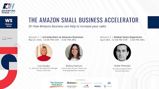 Webinar Series - The Amazon Small Business Accelerator