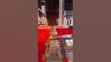 Hot melt drilling machine, hot melt tapping processing of 0.8mm thick square tube.