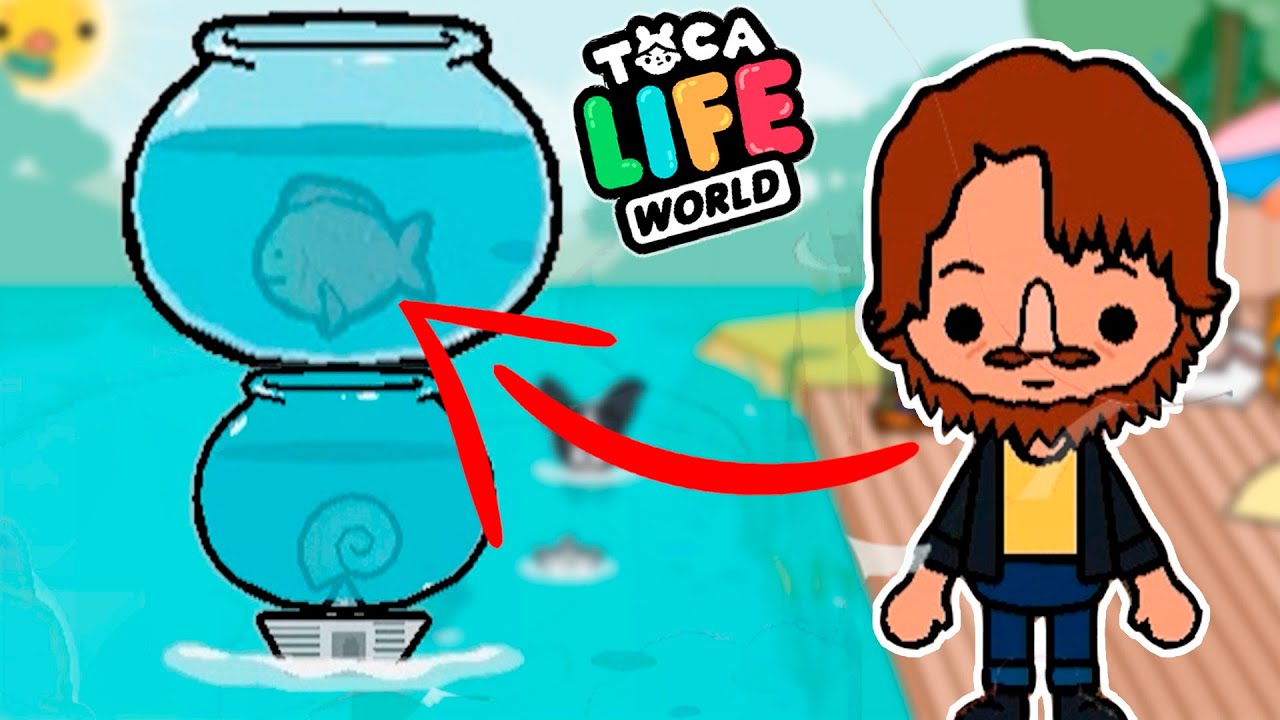 We catch FISH secret in TOCA BOCA 🐟 Toca Life World YouTube