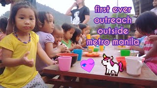 First Ever Outreach Outside Metro Manila  Vlog 031319