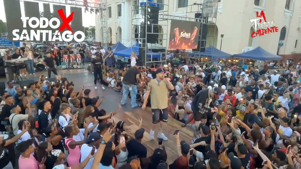 DANY OME Y KEVINCITO EL 13 ❌️ CONCIERTO EN SANTIAGO DE CUBA .. IMAGENES DRON #LaTierraCaliente