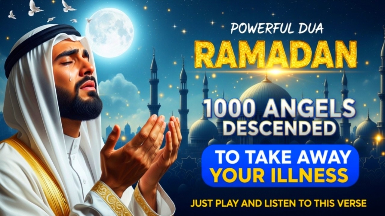 POWERFUL DUA IN RAMADAN 🌙 1000 Angels Descend for Your Healing