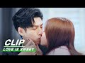 Jiang jun kisses yuan shuai to make him happy  love is sweet ep34    iqiyi