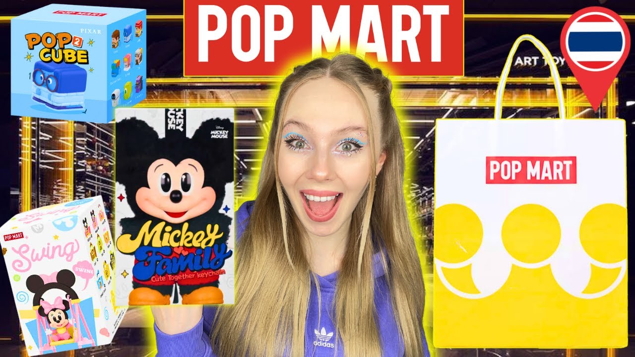 WIELKIE OTWIERANIE Z POP MART TAJLANDIA 🇹🇭 | Pop Mart | Tajlandia | Pattje