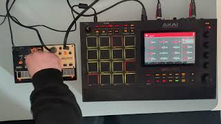 MPC live and Volca Drum: automation experiments part 1